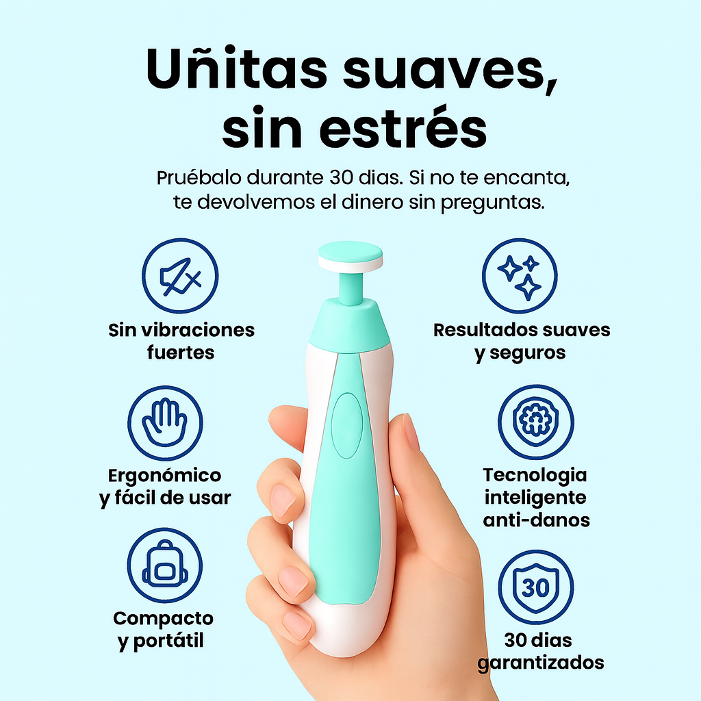 DulceChiquitín® Silent & Safe Baby Nail File