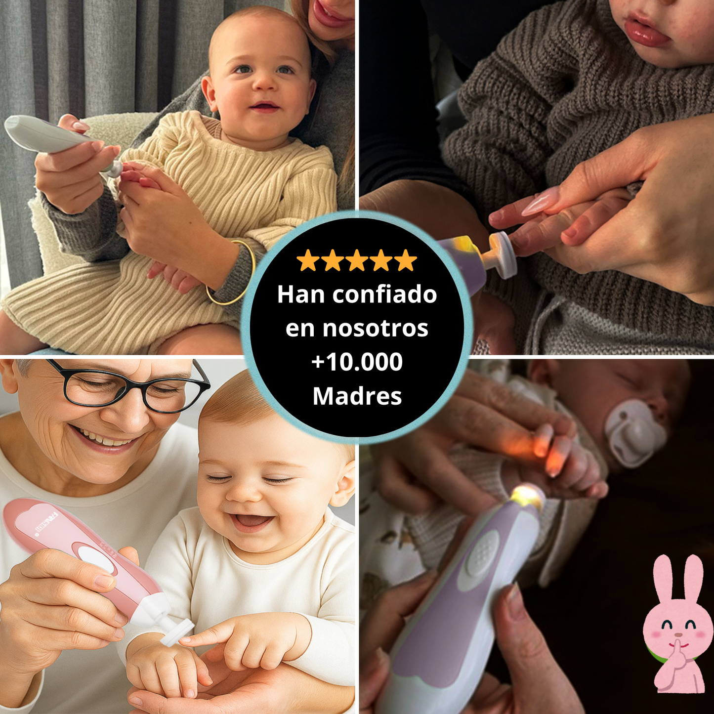 DulceChiquitín® Silent & Safe Baby Nail File