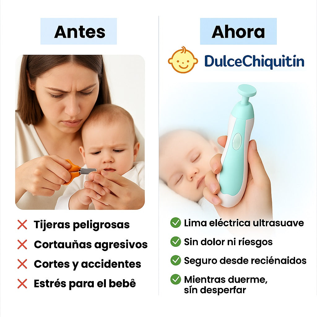 DulceChiquitín® Silent & Safe Baby Nail File